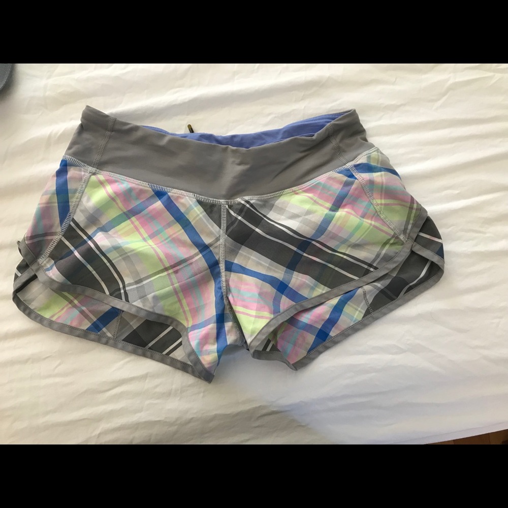 Lululemon speed shorts